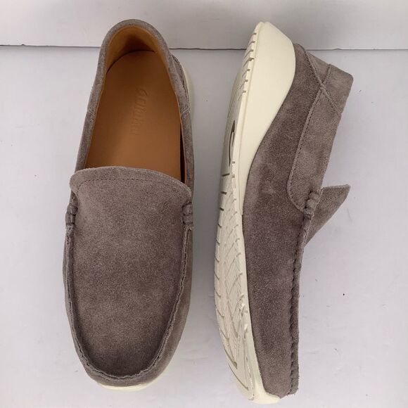 New Olukai Ka’a Gray Nubuck Suede Men’s Slip On Loafers Versions Sz 8.5,9.5,10.5